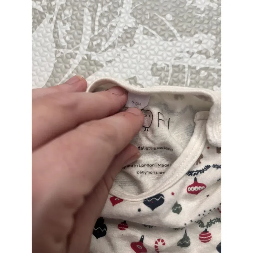 Mori Bamboo Fairilse Pajamas Size 6-9 Months